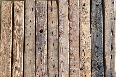Identifying real reclaimed wood